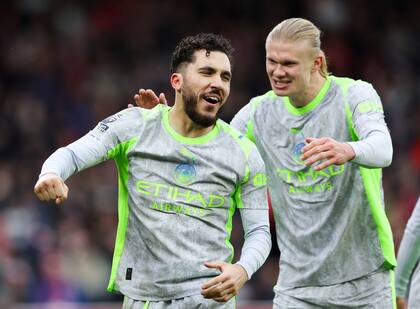 El francés Rayan Cherki mejoró mucho el ataque de Manchester City en los últimos partidos; Haaland sigue siendo la garantía del gol