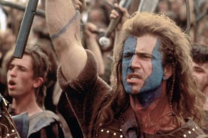 Mel Gibson en Corazón valiente