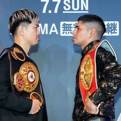 El frente a frente anterior entre Kazuto Ioka y Fernando "Pumita" Martínez
