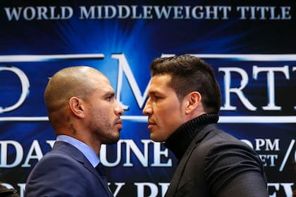 El frente a frente del argentino y el boricua