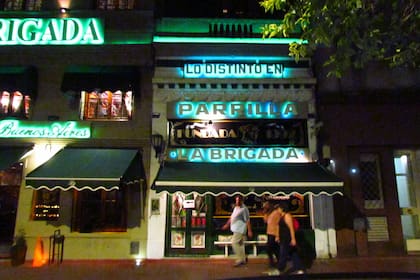 El frente de La Brigada, un clásico de San Telmo
