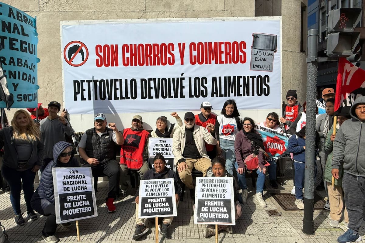 El Frente de Lucha Piquetero, al convocar a la manifestación