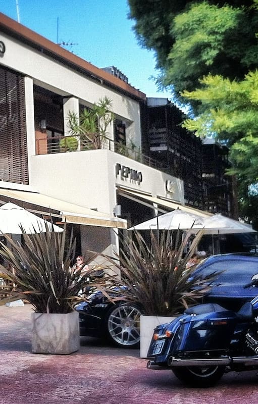 El frente de Pepino, en avenida del Libertador, en Acassuso