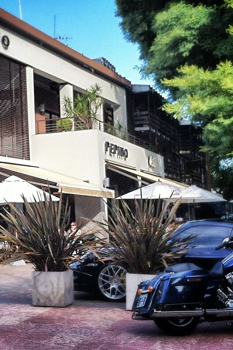 El frente de Pepino, en avenida del Libertador, en Acassuso