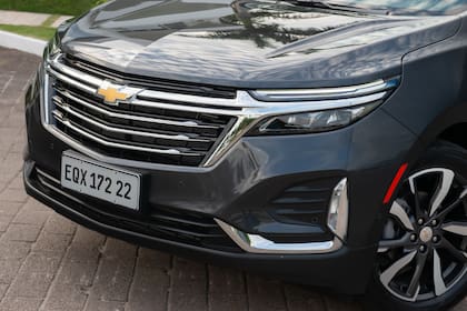 El frente del Chevrolet Equinox cambió casi por completo