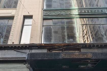 El frente del edificio de Harrods