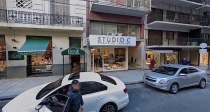 El frente del edificio de Arenales 1378, donde el ingeniero Marcelo Schapiro tenía su oficina y de donde partió hacia su destino de muerte