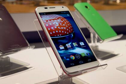 El frente del Moto X