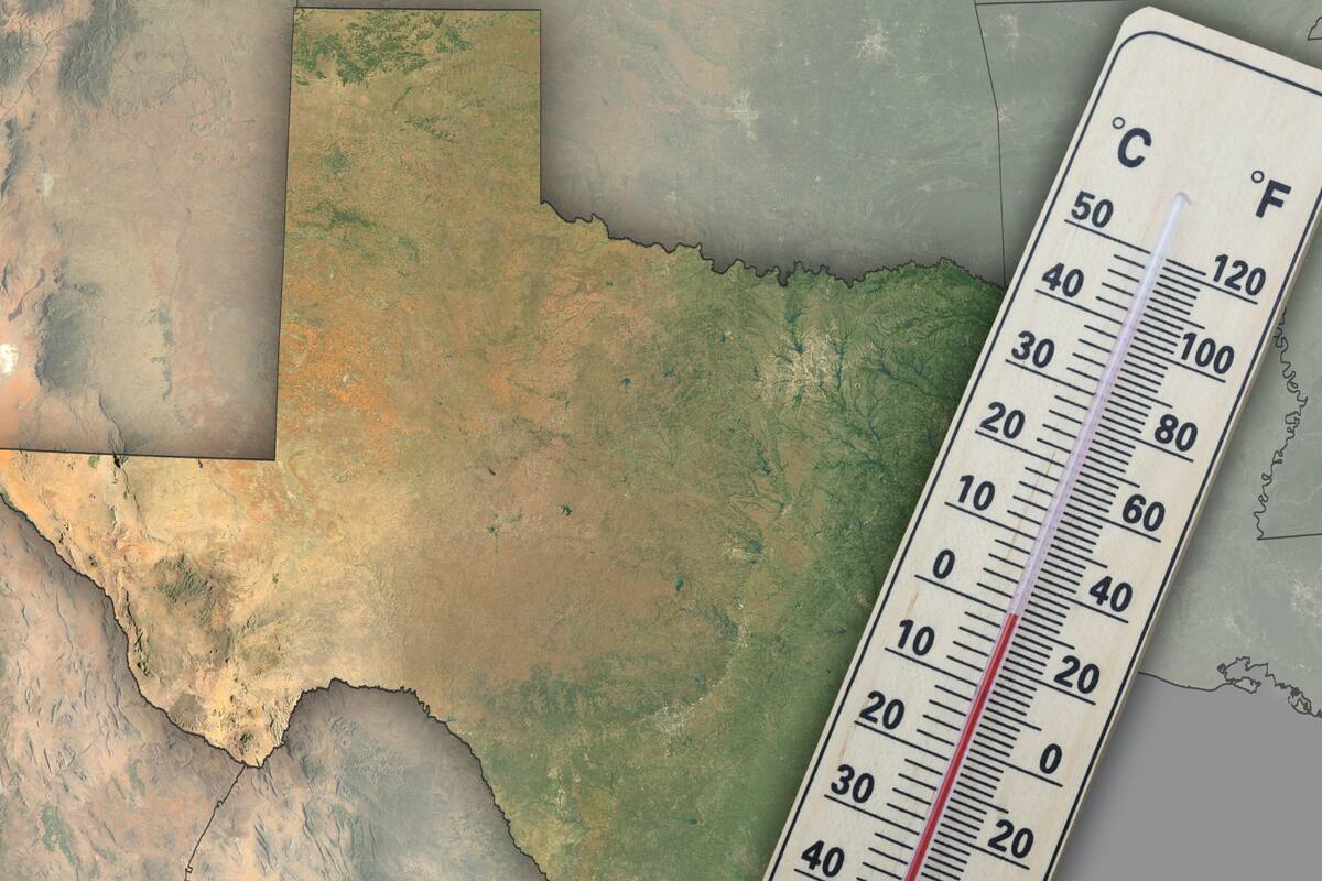 El frente frío provocará un cambio drástico con un marcado descenso de temperaturas, ráfagas de viento intensas y posibilidad de heladas en varias regiones de Texas a partir del martes