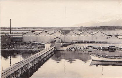 El frigorífico Puerto Bories. Funcionó hasta 1973.
