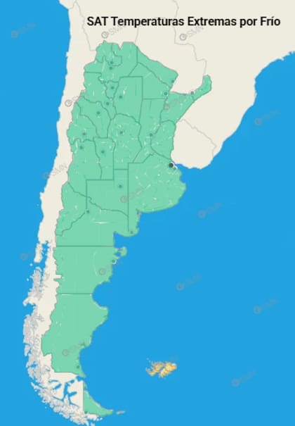 El frío extremo aún persiste