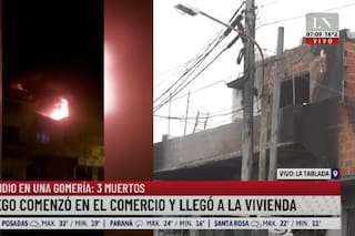 Un niño de 10 años y sus padres murieron por el incendio de una gomería en La Tablada