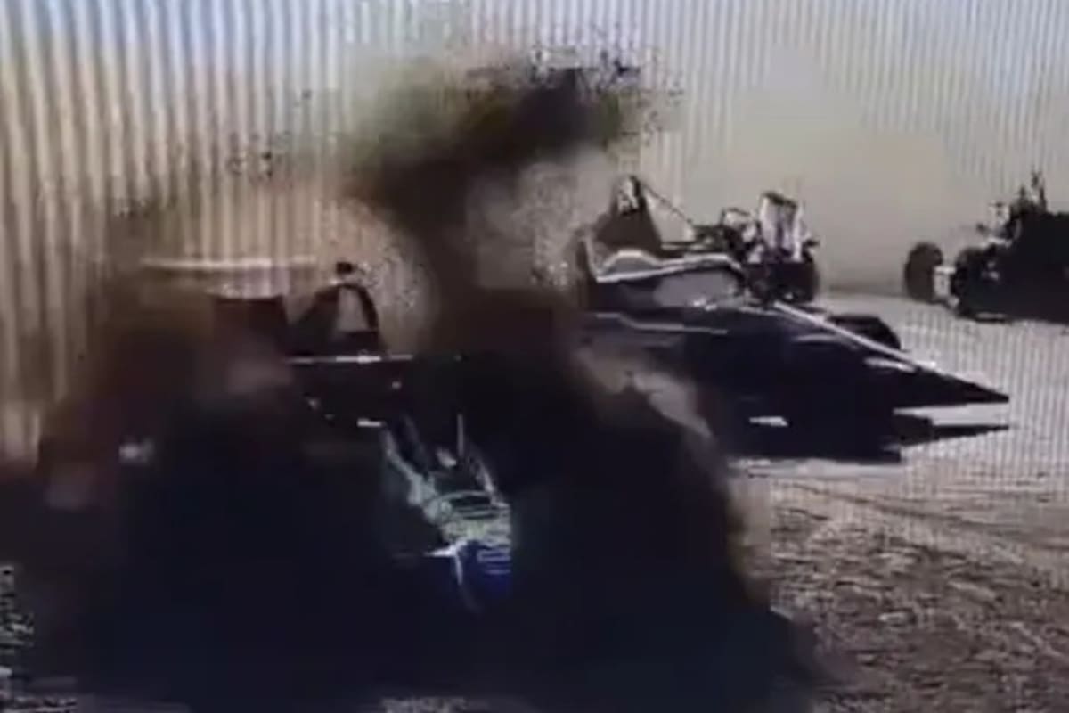 El fuerte accidente en Carhué (Video y foto de TN)