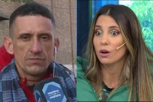 El fuerte cruce de Cinthia Fernández con el familiar del jugador fallecido (Captura video)