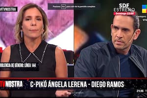 El fuerte cruce entre Ángela Lerena y Diego Ramos en TV Nostra