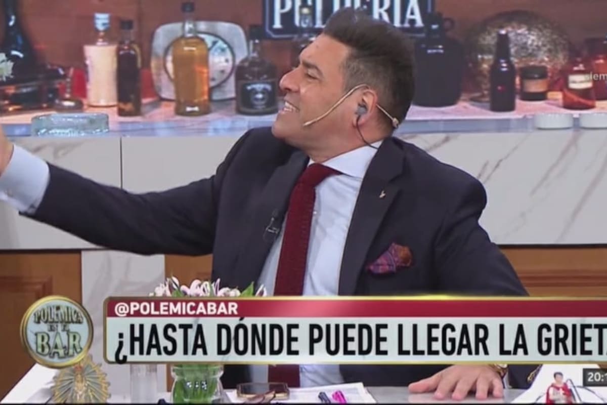 El fuerte cruce entre el conductor y el periodista deportivo por la grieta alcanzó la mesa de Polémica en el Bar