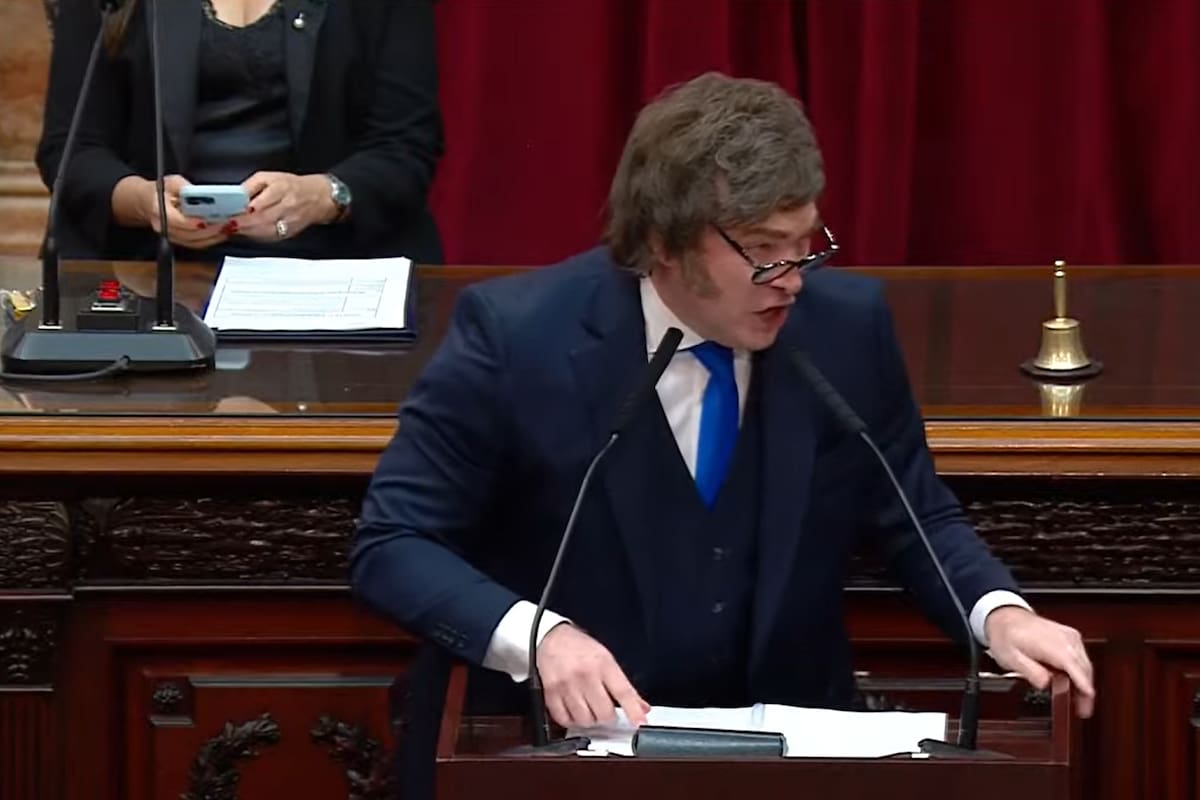 El fuerte ida y vuelta de Javier Milei con la oposición en la apertura de sesiones