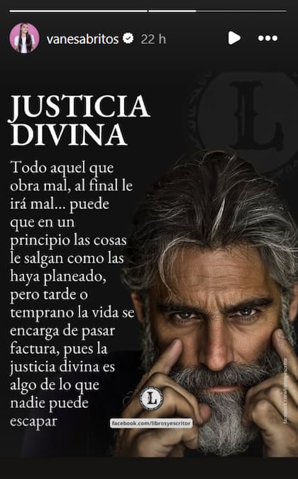 El fuerte mensaje de Vanesa para los que criticaron a su marido
