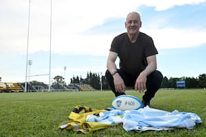 El fullback que hizo historia con La Plata Rugby y también jugó en los Pumas: "El Chino" Angaut