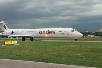 El funcionamiento de la aerolínea Andes se verá afectado por un paro de pilotos