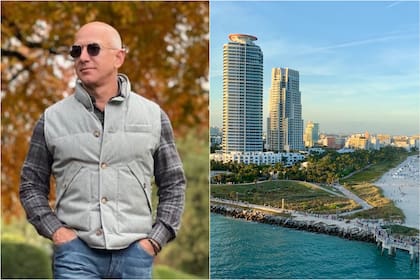 El fundador de Amazon se mudó recientemente al "búnker de los millonarios" en Miami