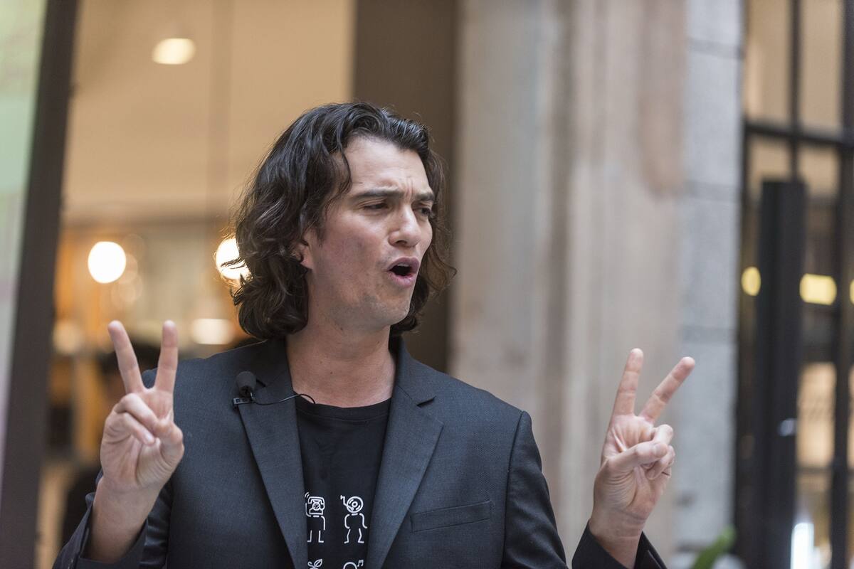 El fundador de WeWork, Adam Neumann, se hizo famoso por sus excentricidades