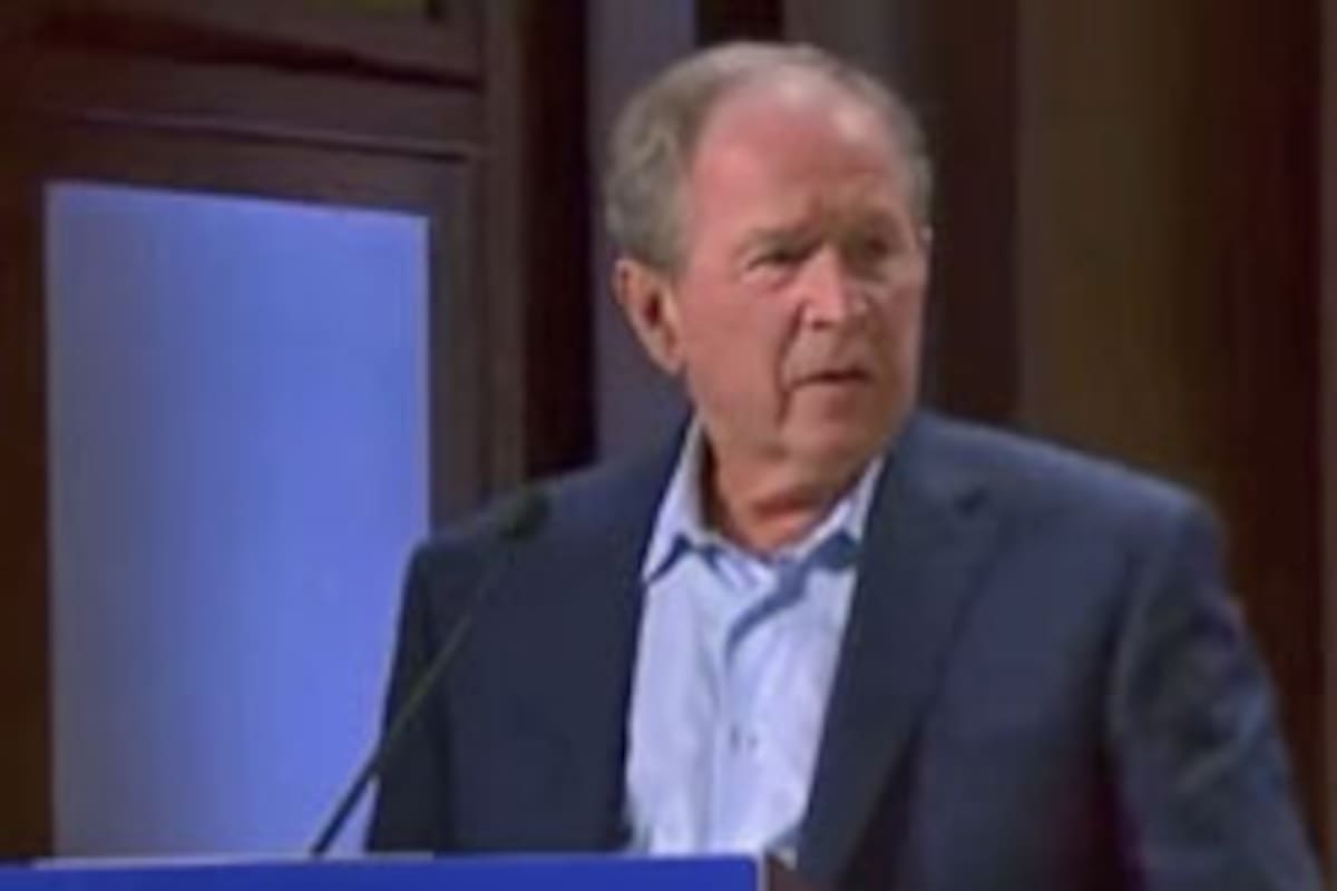 El furcio de George Bush sobre la guerra en Ucrania