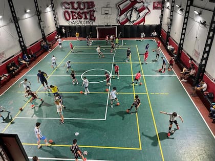 El fútbol, uno de los deportes más importantes que posee el Club Oeste
Foto: Gentileza Florencia Lorenzo