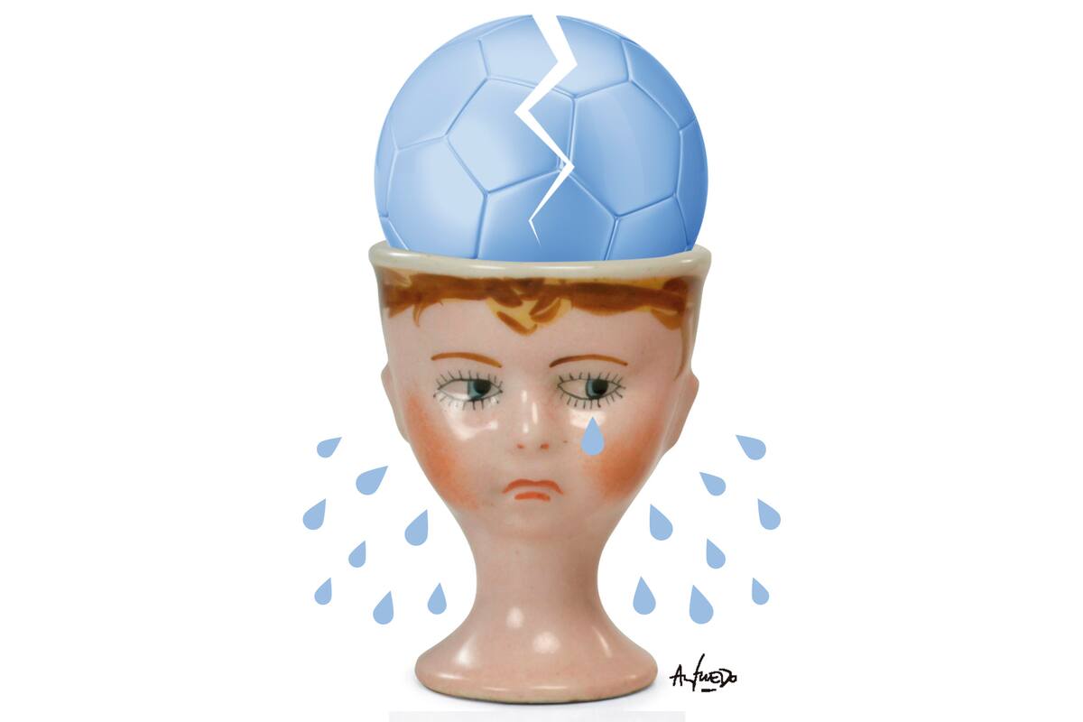 El fútbol y la tristeza