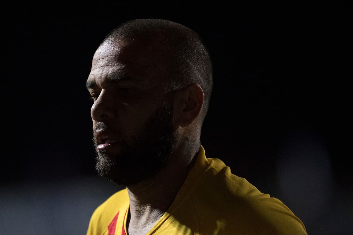 El futbolista brasileño Dani Alves