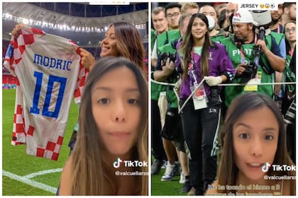 El futbolista croata reconoció a una voluntaria mexicana y tuvo un gran gesto con ella