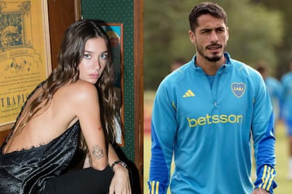 El futbolista y la modelo confirmaron su romance en redes sociales