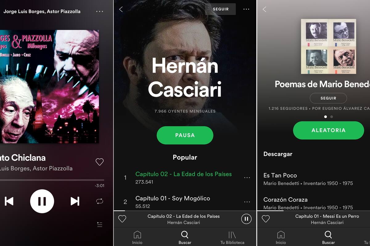 ¿El futuro de la literatura está en Spotify?