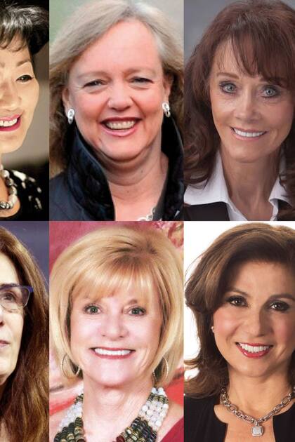 El futuro es femenino: las 10 mujeres más ricas de Estados Unidos que se hicieron a sí mismas: Diane Hendricks, Judith Faulkner, Judy Love, Johnelle Hunt, Marian Ilitch, Thai Lee, Gail Miller, Lynda Resnick, Meg Whitman y Eren Ozmen