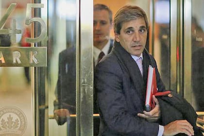 El futuro ministro de Economía Luis Caputo