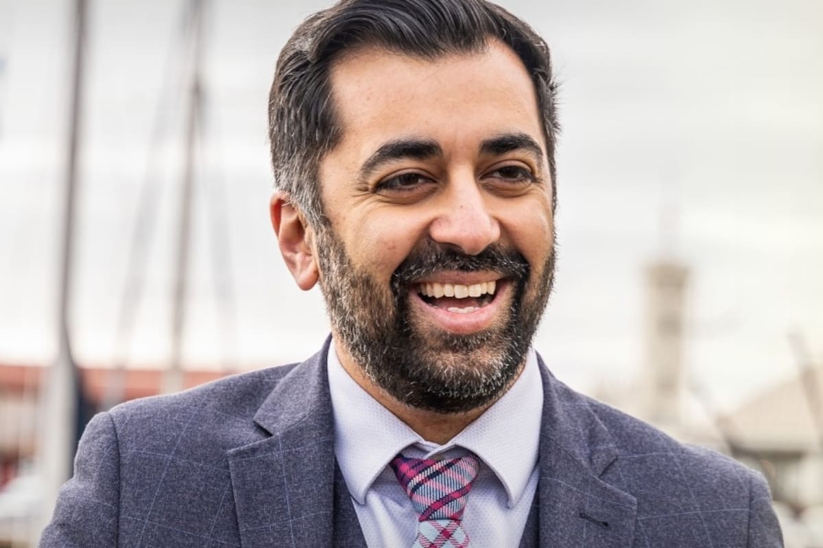 El futuro primer ministro de Escocia Humza Yousaf