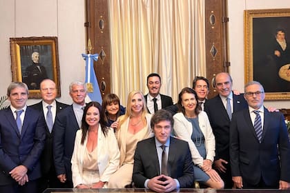 El Gabinete de Milei, tras la asunción presidencial