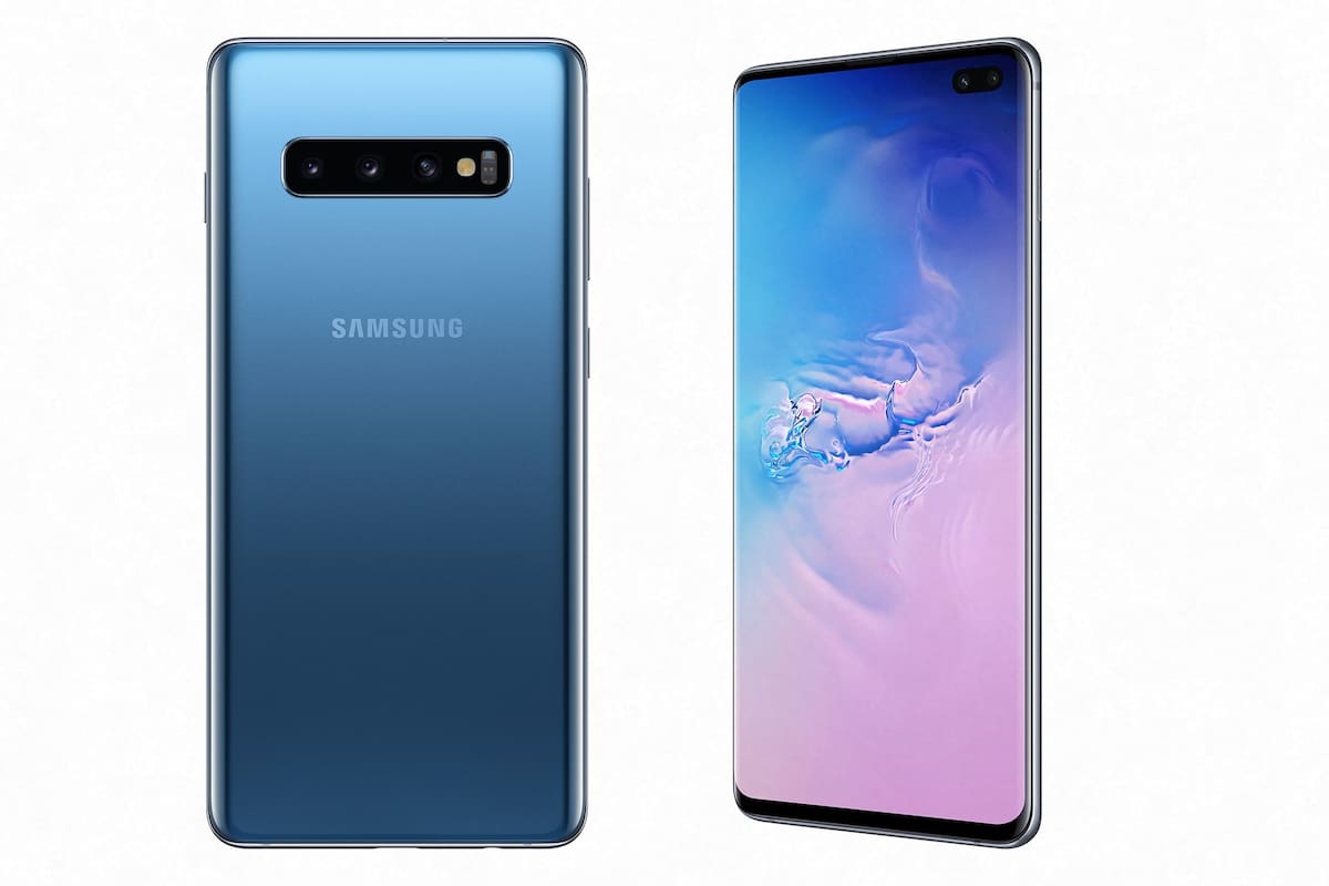 El Galaxy S10+ con la triple cámara trasera