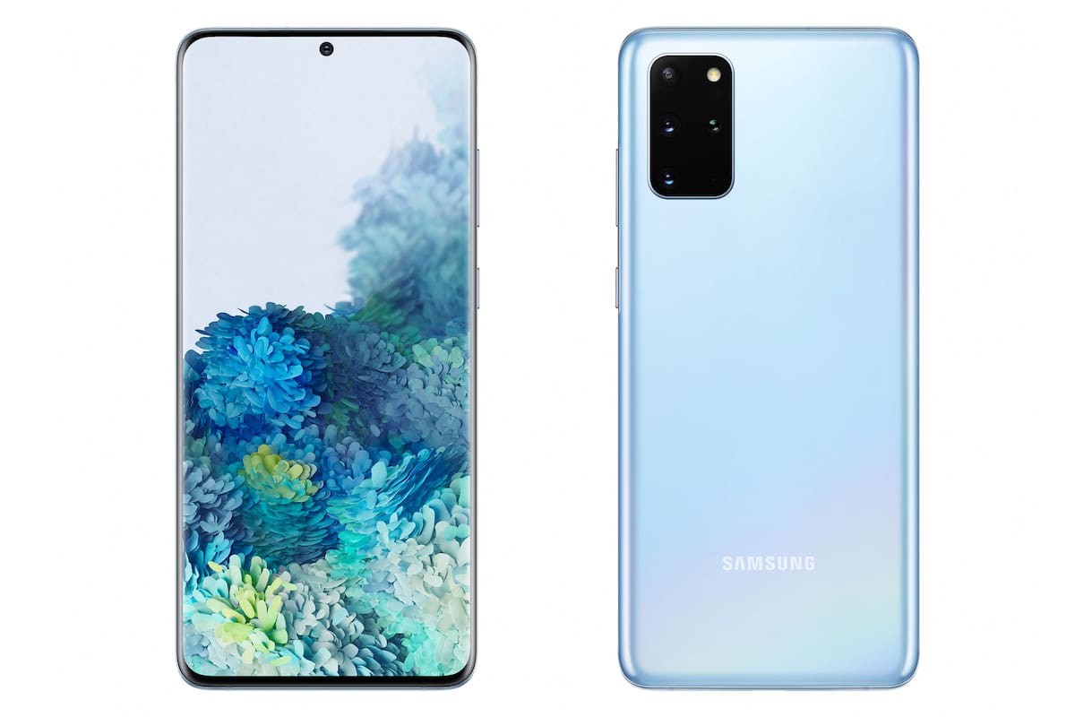 El Galaxy S20+ es el modelo que se ubica en el medio de los tres propuestas del smartphone insignia de Samsung en el segmento de tope de gama