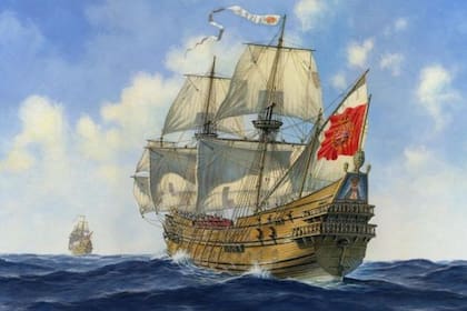 El galeón Nuestra Señora de Las Maravillas se hundió en 1656, cuando chocó con un arrecife cerca de las Bahamas.