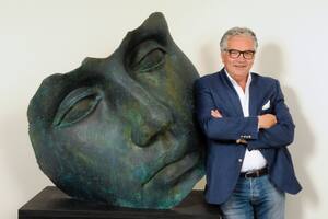 El galerista italiano Stefano Contini