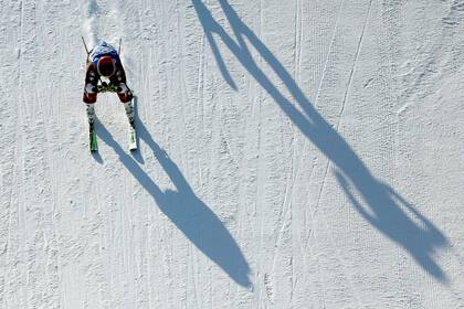 El ganador de la medalla de oro Brady Leman, de Canadá