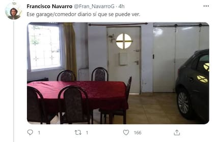 El garaje / comedor diario