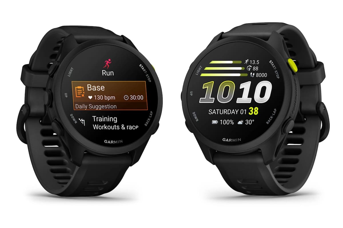 El Garmin Forerunner 70 tiene una caja de 43mm, pantalla táctil, GPS integrado y seguimiento de actividad deportiva