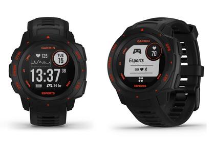 El Garmin Instinct Esports es un reloj inteligente para gamers y streamers, ya que permite compartir en tiempo real el ritmo cardíaco del jugador