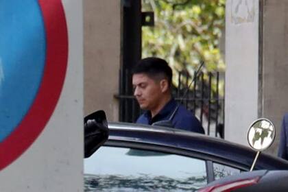 El gendarme Héctor Guerrero, en Comodoro Py