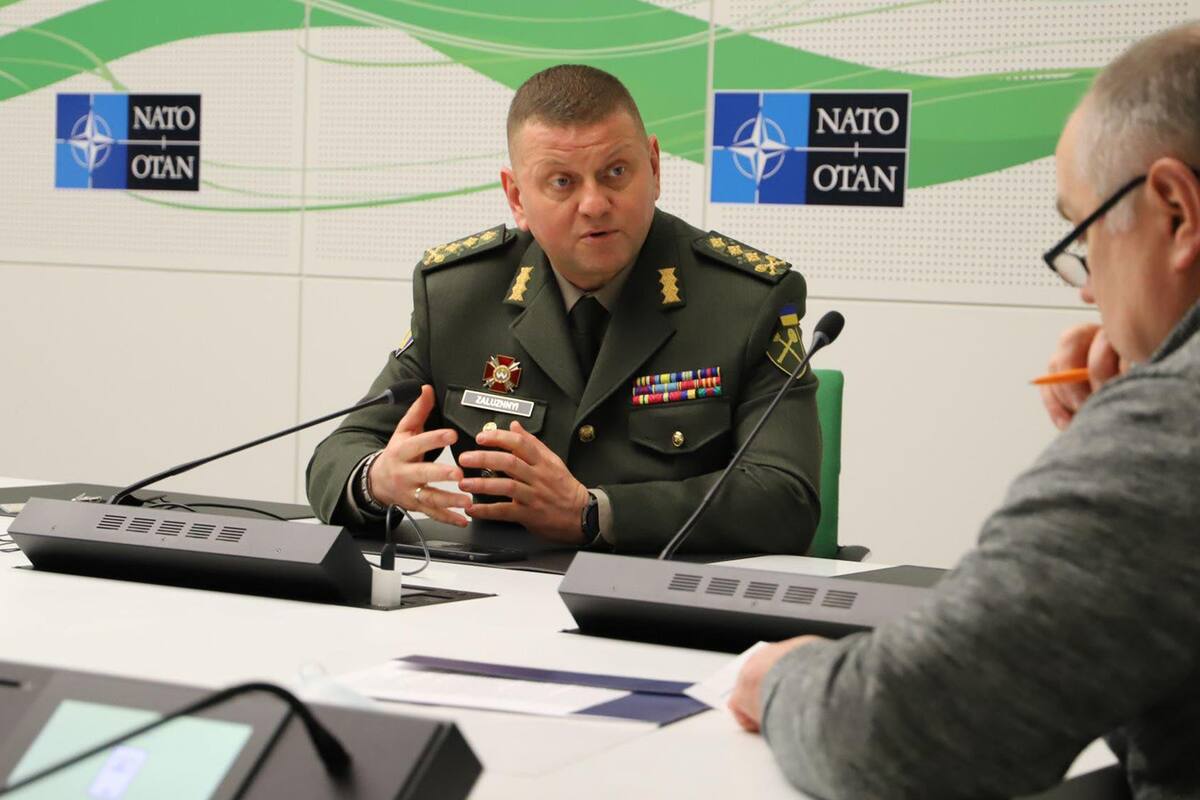 El general Zaluzhnyi