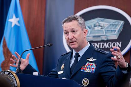 El general Dan Caine, jefe del Estado Mayor Conjunto de Estados Unidos.