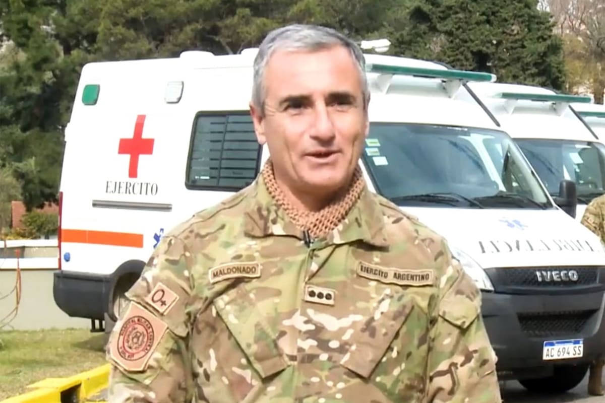 El general de brigada Sergio Maldonado permaneció dos meses al frente de la Obra Social de las Fuerzas Armadas (OSFA)