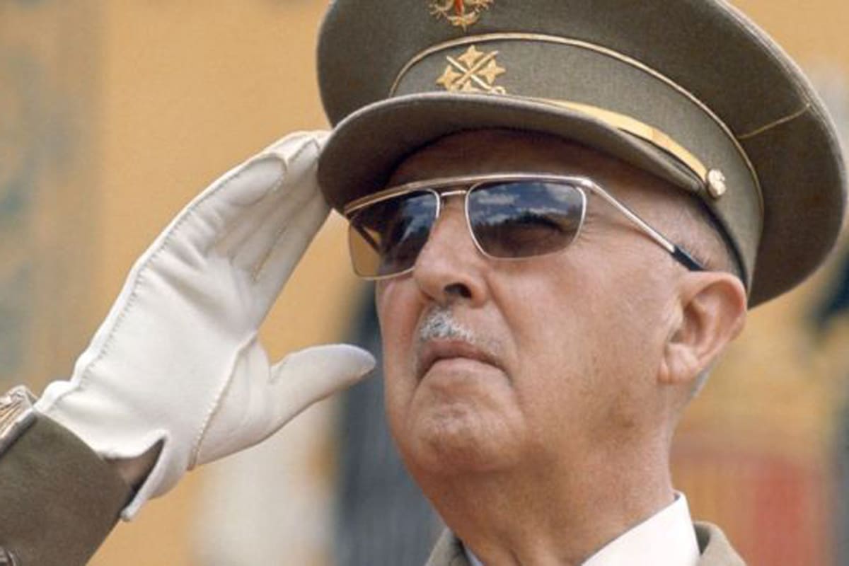 El general Francisco Franco gobernó España desde 1939 a 1975